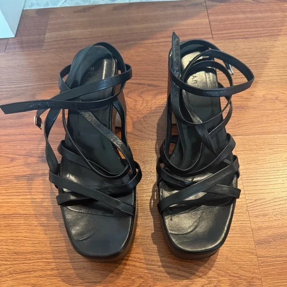 By Far Pamela Platform Sandals